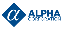 Alpha Corporation logo